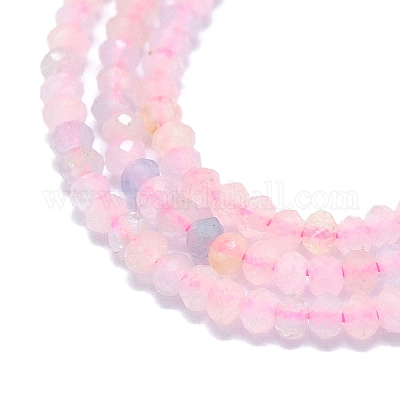 Природные морганит нитей бисера&nbsp;G-G106-A20-01-1