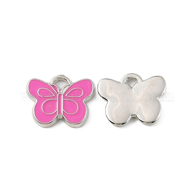 Pendentifs en plastique émail CCB&nbsp;CCB-K009-18P-1