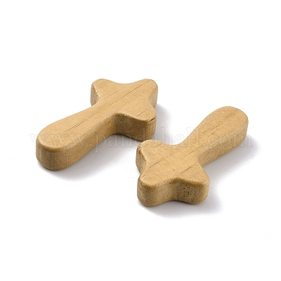 Кабошоны из натурального дерева WOOD-WH0024-124-1