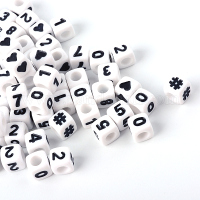 Непрозрачный акрил европейского бисера&nbsp;SACR-Q126-03A-1