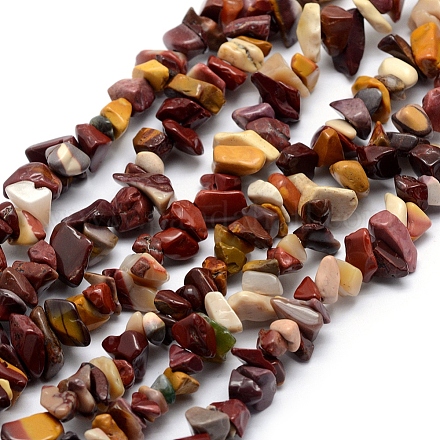 Natural Mookaite Beads Strands G-P406-29-1