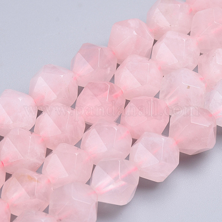 Chapelets de perles en quartz rose naturel G-S267-07-1