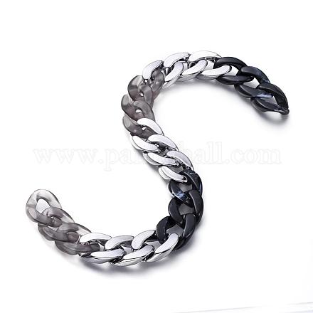 Handmade Curb Chains AJEW-JB00568-03-1