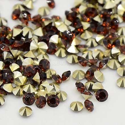Grade AAA Pointed Back Resin Rhinestones CRES-R120-4.7mm-21-1