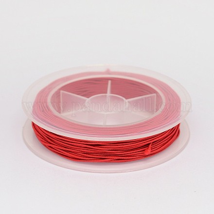 Round Elastic Cord Wrapped by Nylon Thread EC-K002-0.7mm-02-1