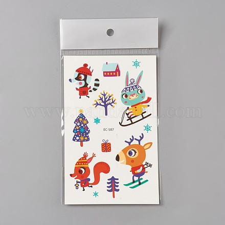 Removable Temporary Tattoos AJEW-WH0061-B24-1