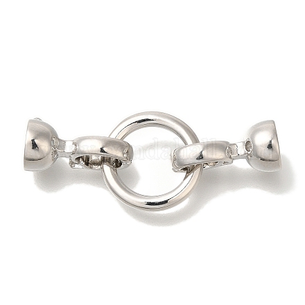 Латунь раз по сравнению с застежками KK-K389-018P-1