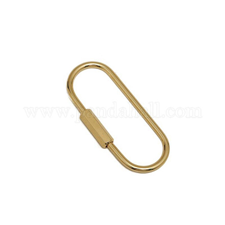 Латунные брелоки с карабином KK-ZX025-61C-1