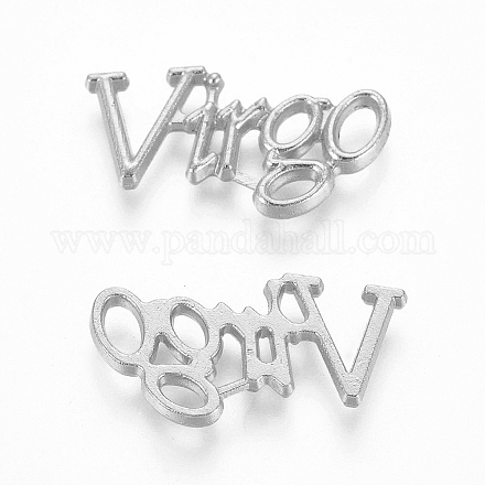 Silver Color Plated Alloy Cabochons PALLOY-WH0068-08S-I-1