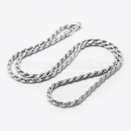 Collares de cadena tailandeses de plata esterlina STER-K171-11AS-1