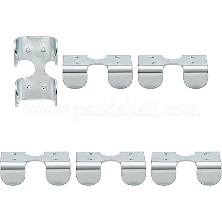 BENECREAT 6 Pack Heavy Duty Double Rope Clamps FIND-WH0014-62-1