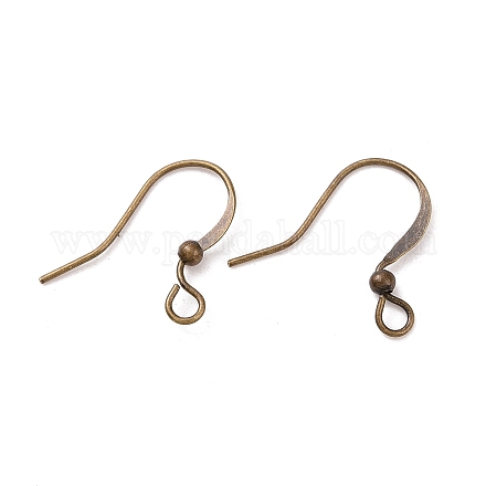 Ganci per orecchini in ottone bronzo antico ganci per orecchini X-KK-Q365-AB-NF-1