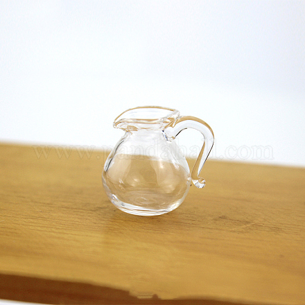 Miniatur-Teekannen-Ornamente aus Glas BOTT-PW0001-164B-1