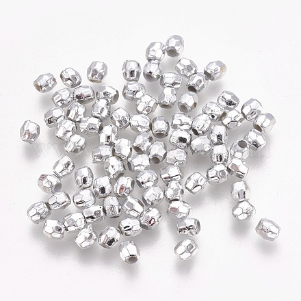 Perles en plastique ABS KY-G008-4mm-S-1