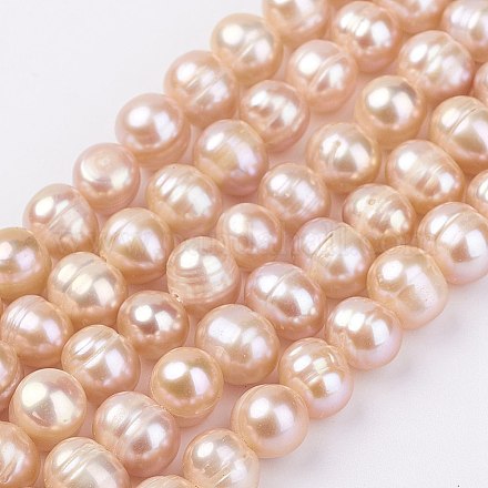 Natural Cultured Freshwater Pearl Beads Strands PEAR-D187-36-1