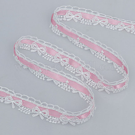 Milchfaser-Schleifenstickband&nbsp;OCOR-WH0078-508B-1