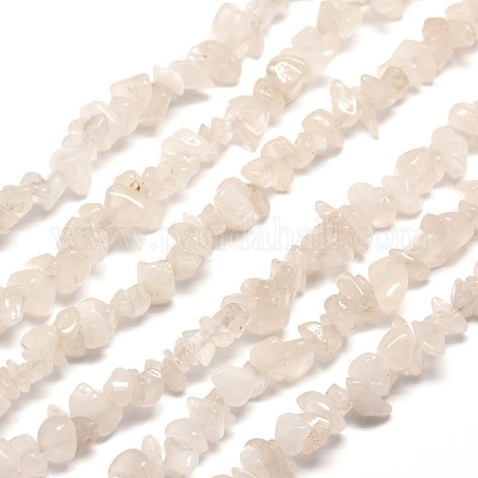 Quartz naturel perles de puce de cristal brins G-M205-05-1