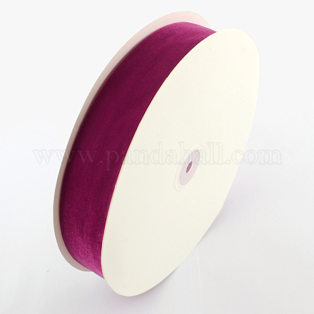1-1/2 inch Single Face Velvet Ribbon OCOR-R019-38.1mm-040-1