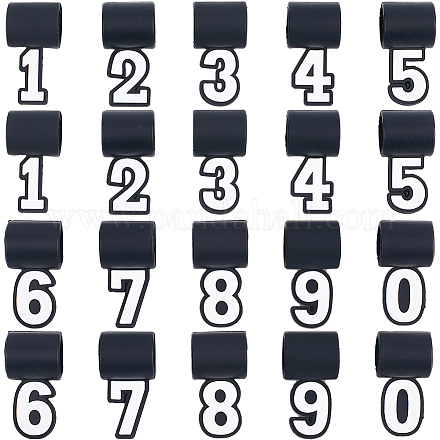 20шт. 10 стиля силиконовых подвесок&nbsp;SIL-SC0002-94-1