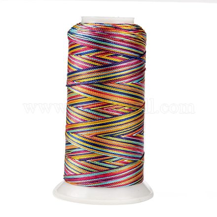 Segment Dyed Round Polyester Sewing Thread OCOR-Z001-B-09-1