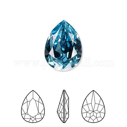 Diamantes de imitación de cristal austriaco 4320-8x6mm-202(F)-1