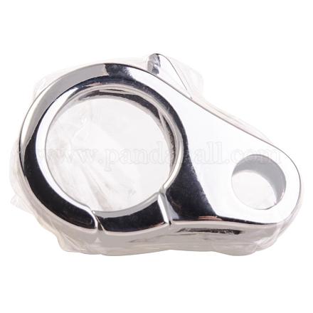 304 Stainless Steel Lobster Claw Clasps STAS-PH0002-37P-1