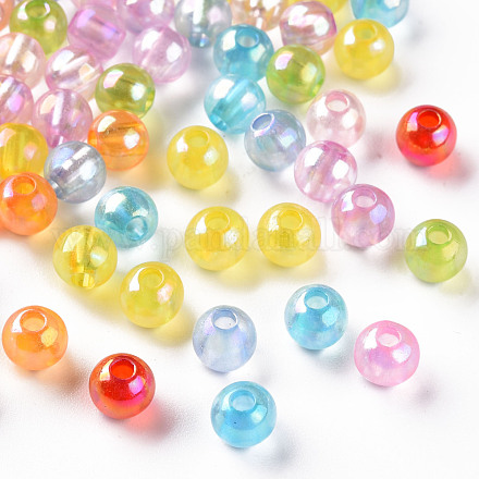 Perles en acrylique transparente MACR-S370-B6mm-1