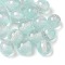 Two Tone Resin Beads, Round, with Glitter Powder, Pale Turquoise, 9.5mm, Hole: 2mm
