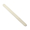 Wooden Wax Sticks, Waxing Body Hair Removal Sticks Applicator Spatula, Beige, 11.4x0.9x0.2cm, 48~50pcs/bag