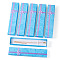Cardboard Necklace Boxes, with Sponge Inside, Rectangle with Bowknot, Light Sky Blue, 20x4.2x2.2cm