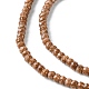 Chapelets de perles en goldstone synthétique G-F748-O01-01-4
