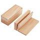 未完成のウッドシート  松の木の工芸品  長方形  小麦  100x40x6mm  10個/袋 DIY-WH0034-92B-9
