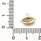 Латунные микро проложить кубического циркония подвески KK-G519-09G-01-3