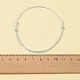 Fabrication de bracelets en cordon tressé en polyester réglable AJEW-FS0001-03-4