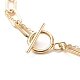 Love Flat Round Charm Layered Necklace for Teen Girl Women X1-NJEW-TA00011-5
