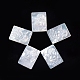 天然石ホワイトシェルカボション  天使の長方形  19.5~20x14.5x2.5mm SSHEL-D083-23-1