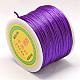 ナイロン糸  ラットテールサテンコード  暗紫色  1.5mm  約100ヤード/ロール（300フィート/ロール） NWIR-R025-1.5mm-675-2