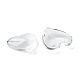 Cabochons cardiaques de verre transparent X-GGLA-R021-20mm-3