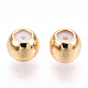 Латунные бусины KK-ZX024-40G-NF-3
