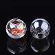 Round Handmade Blown Glass Globe Ball Bottles X-BLOW-R002-25mm-AB-2