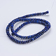 Chapelets de perles en lapis-lazuli naturel G-P354-10-4x2mm-2