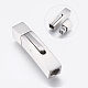 304 Stainless Steel Bayonet Clasps STAS-O114-065MP-B-1