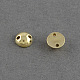 ハーフラウンドccbプラスチックリンク  ゴールドカラー  6x2.5mm  穴：1mm X-CCB-S066-26-1