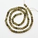 Faceted Round Natural Labradorite Beads Strands G-E302-084-4mm-2
