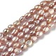 Natural Cultured Freshwater Pearl Beads Strands PEAR-L033-30B-1
