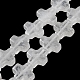 Granos de cristal de cuarzo natural hebras G-M418-B11-01-1