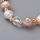 Cultured Freshwater Pearl Beaded Necklaces NJEW-JN02664-2