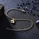 Модные браслеты из латунного шарма BJEW-BB32134-4