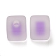 Frosted Acrylic European Beads OACR-G012-14H-2