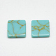 Synthetic Turquoise Cabochons TURQ-S290-41C-03-2